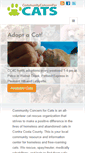 Mobile Screenshot of communityconcernforcats.org